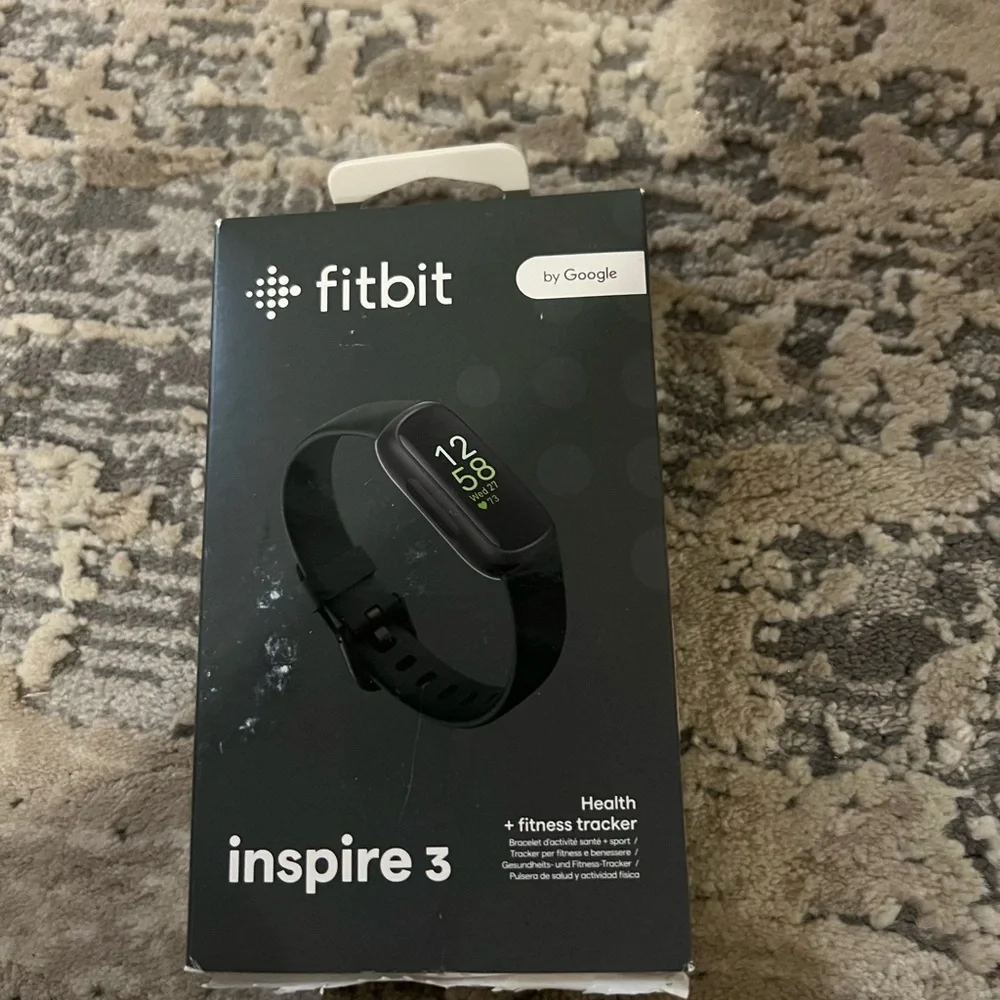 NEW Fitbit Black Inspire 3 Activity Tracker